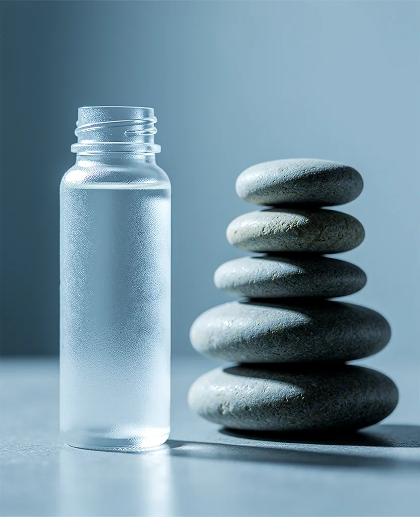 Premium skincare bottle